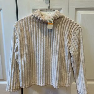 Brand New, with Tags, Planet Gold Plush Crop Top